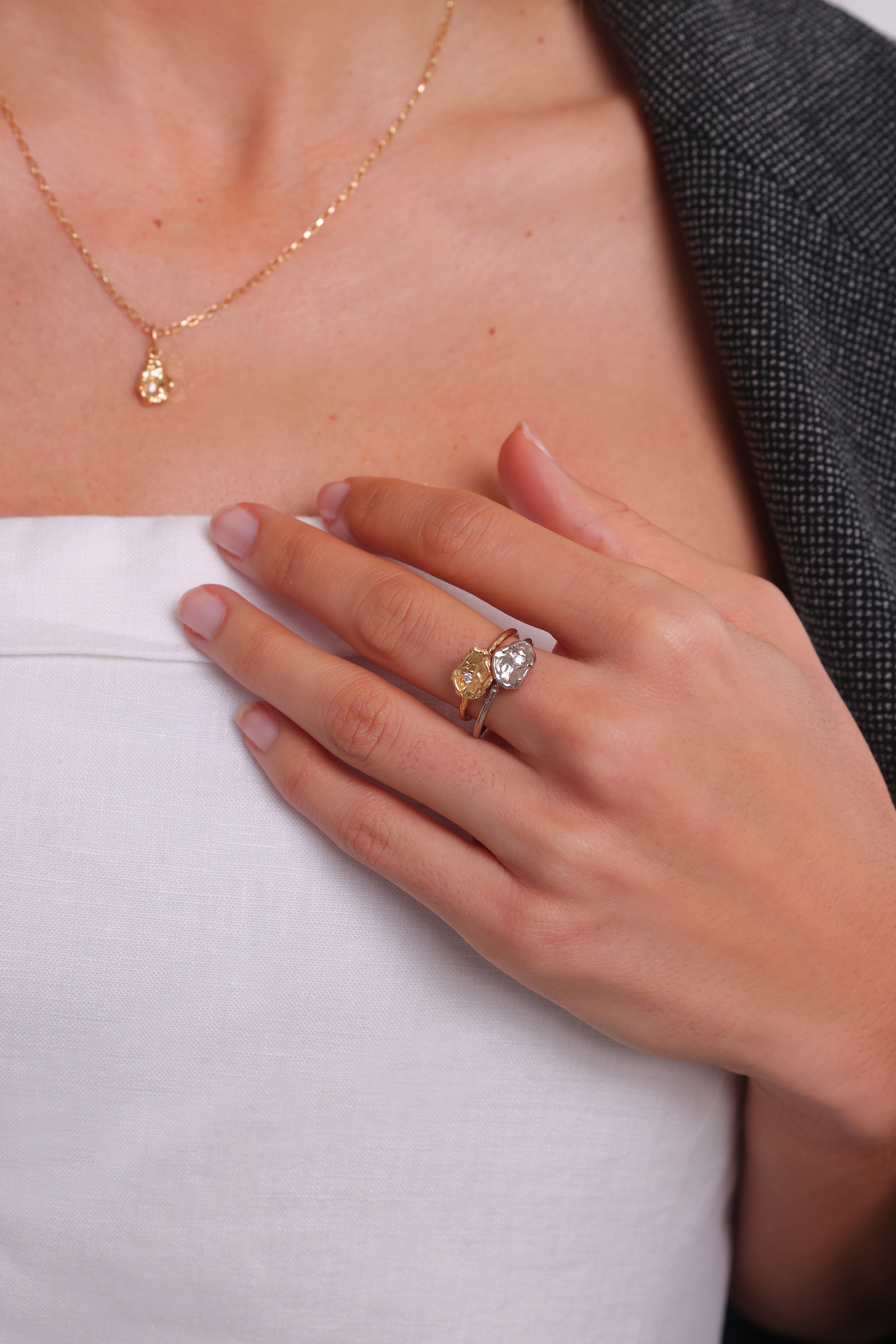 Palma bague or 18cts
