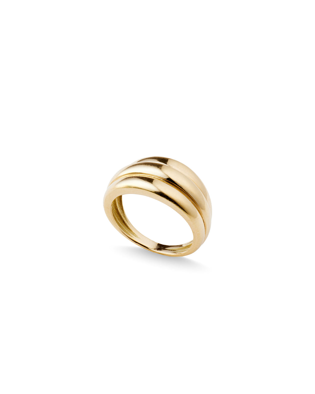 Coquillage bague or 18cts