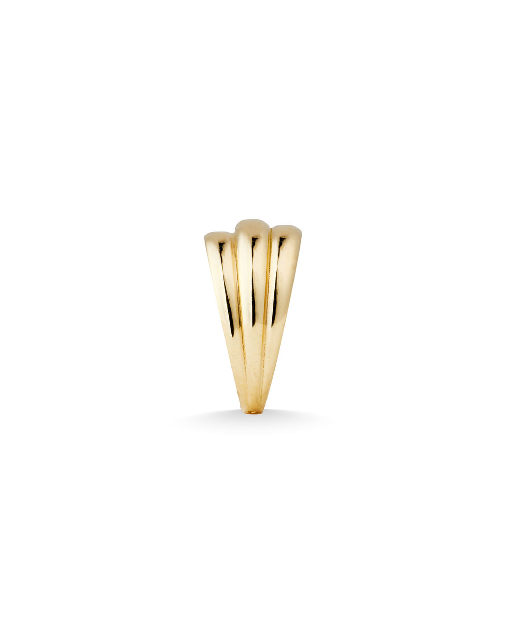 Coquillage bague or 18cts